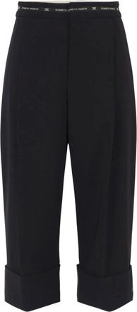 Elisabetta Franchi Mujer, Pantalones, Negro, Talla: M