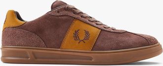 Fred Perry Sneakers in suede con ricamo iconico - FRED PERRY - gender_Man