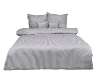 OEM Ropa De Cama Damasco, Rayas 1cm (160x200-1.70x80-2)