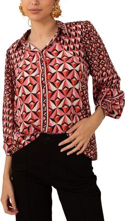 Hale Bob Hale Bob Button-Up Top
