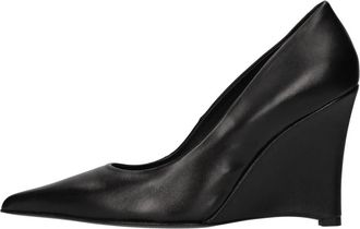 Pinko Met Hak - Dames - Sleehakken - Zwart - 36 EU - Leer - Schoenen