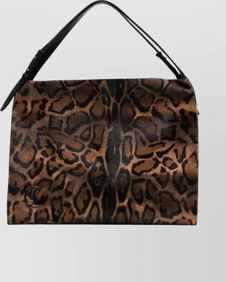 Christian Louboutin stylish tote bag top handle