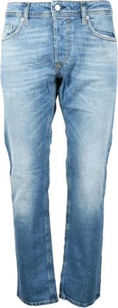 Diesel Katoen Elastaan Jeans - Heren - Regular Fit Jeans - Blauw - W31 - Katoen - Jeans