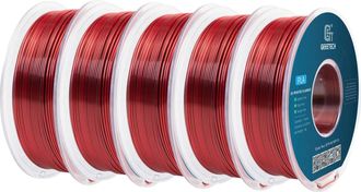 OEM Filamento Para Impresora 3d, Resistente Y Ecol&oacute;gico, Compatible Con Impresoras Fdm, Negro Y Rojo