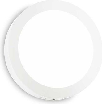 Ideal Lux Ideal Lux - Universal Foco Led Integrado 22cm Redondo Semi Plaf&oacute;n Blanco 1950lm 4000k