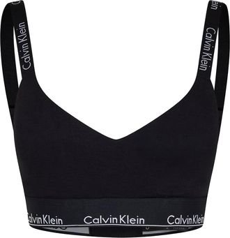 Calvin Klein Dames/Dames V Hals Bralette (Zwart)