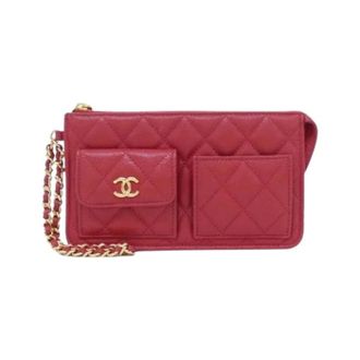 Chanel Pre-owned Vintage Clutch - Dames - Pre-owned - Rood - Maat: ONE Size Leer