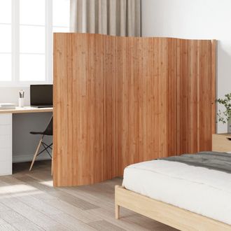 vidaXL Biombo Divisor De Bamb&uacute; Color Natural 165x400 Cm Vidaxl