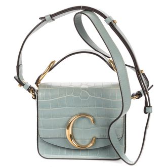 Chlo&eacute; Mini C Crossbody schoudertas