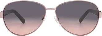 Marc Jacobs Grey Fuchsia Pilot Ladies Sunglasses MARC 699/S 0HT8/FF 60