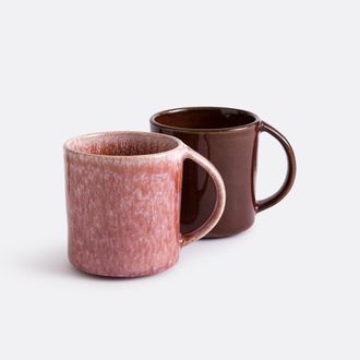 La Redoute Interieurs Set van 2 mokken in reactief geglazuurd aardewerk, Sintra