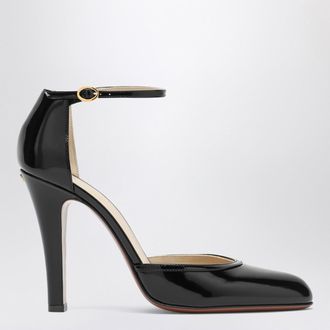 Valentino Garavani Hi Dolly black patent leather pumps