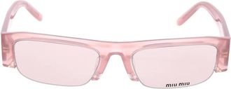 Miu Miu Gafas de sol - Accessories - Mujer - Rosa - ONE SIZE