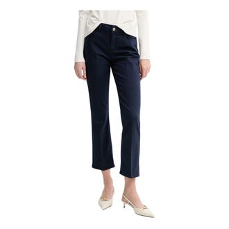 Fracomina Cropped Jeans - Dames - Cropped Jeans - Blauw - W29 - Katoen - Jeans
