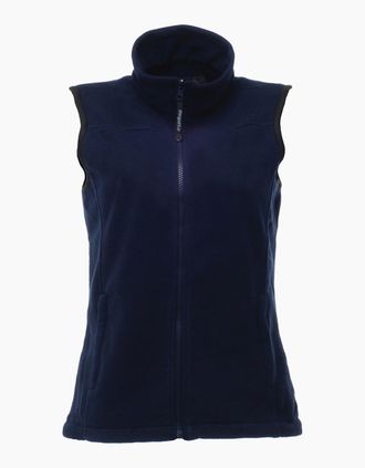 Regatta Womens Regatta Professional Womens/Ladies Haber II 250 Series Anti-pill Fleece Bodywarmer / Sleeveless Jacket - Navy - Size: 10