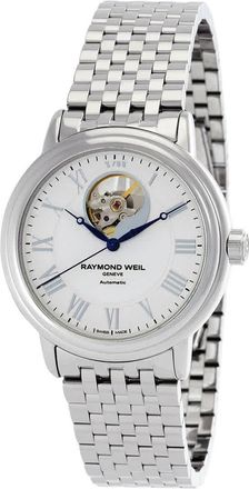 Raymond Weil Maestro Automatic White Dial Mens Watch 2827-ST-00308