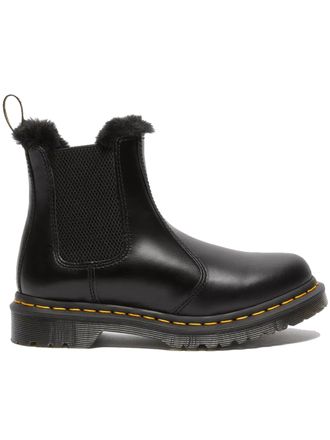 Dr. Martens 2976 Leonore Fur Lined Leather Boots