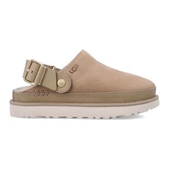 UGG Goldenstar Villa Clog - Dames - Klompen - Beige - 37 EU - Polyester - Schoenen