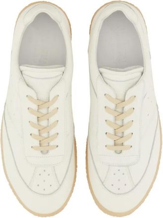 Maison Margiela Low-Top Sneaker - Sneaker 6 Court - Gr. 40 (EU) - in Wei&szlig; - f&uuml;r Damen