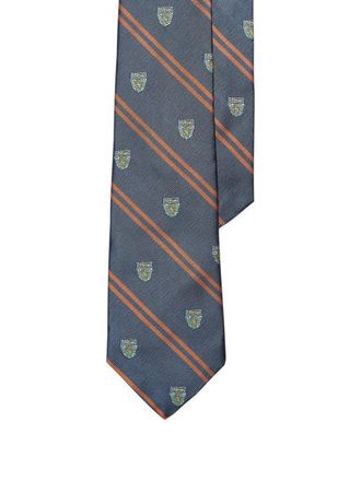 Polo Ralph Lauren striped silk tie - men - Silk - One Size - Blue
