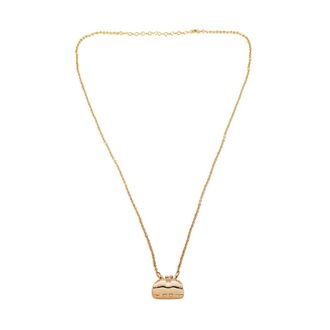 Max Mara Accessoires, Dames, Geel, ONE Size, Goudkleurige Metalen Ketting