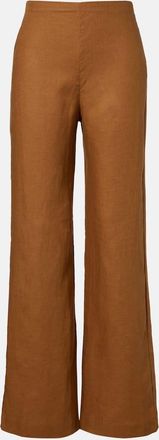 Faithfull The Brand Ilride linen wide-leg pants