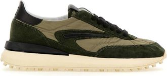 D.A.T.E. Atheleta Nylon Sneakers - Heren - Sneakers - Groen - 41 EU - Nylon - Schoenen
