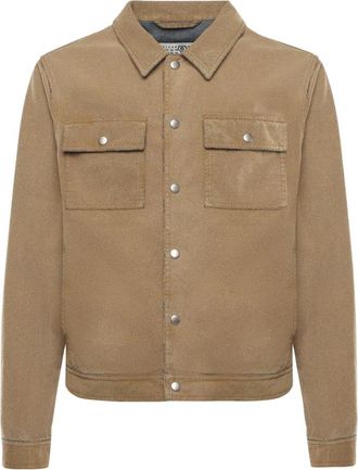Maison Margiela Trucker Denim Jacket - Heren - Zomerjassen - Beige - L - Denim - Jassen