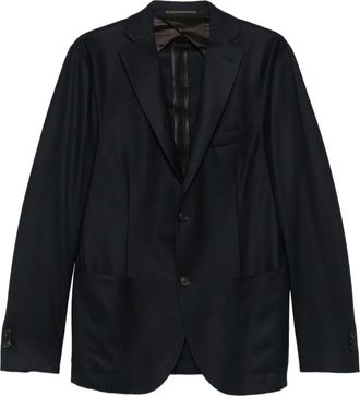 Incotex Giacca con bottoni - Nero