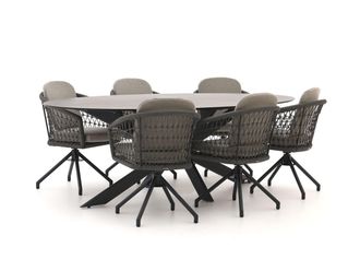 Manifesto Furniture Manifesto Tolmezzo/Furato 240cm dining tuinset 7-delig draaibaar