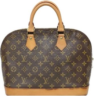 Louis Vuitton Pre-owned Handbags, female, Brown, Size: ONE SIZE Pre-owned Alma Handbag