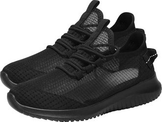 Generic Black Shoes Women Size 6 Women Running Shoes Womens Summer Fly Woven Lightweight Mesh Breathable and Comfortable Sports Shoes Casual Shoes Womens Trai