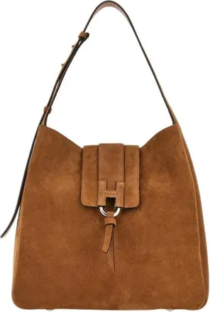 Hogan Borsa Hobo - - Bags - Donna - Marrone - ONE SIZE
