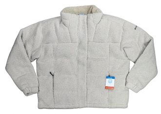 Columbia Womens Ruby Falls Down Fill Full Zip In Dark Stone Fleece