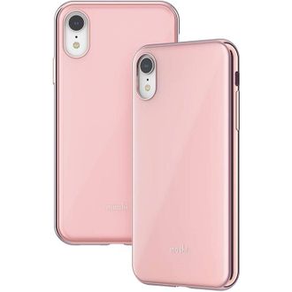 Moshi Iglaze Para Iphone Xr Taupe Pink - Estuche R&iacute;gido Delgado