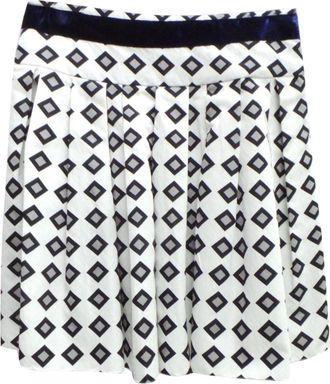 Vera Wang Lavender Label Patterned Skirt Size S