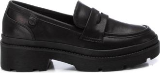 Xti Womens Casual Moccasins In Black