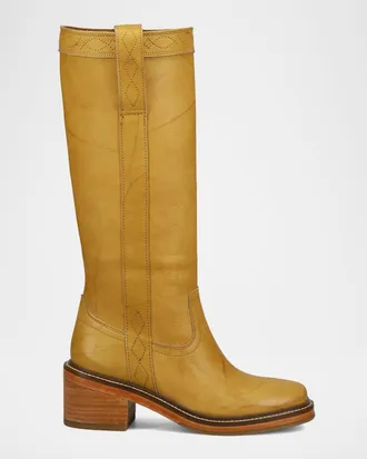 Frye Kate Oiled Leather Pull-On Boots