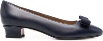 Ferragamo Leren pumps van Ferragamo