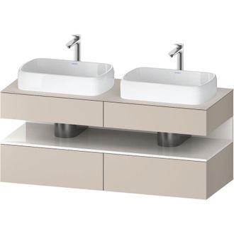Duravit Qatego Consola Mueble Bajo Lavabo, 2 Extensiones, 2 - Duravit