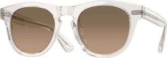 Oliver Peoples OV5509SU Rorke Polarized 1757GN Mens Sunglasses Grey Size 49