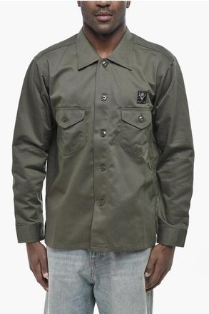 South2 West8 Cotton Gabardine Overshirt size M