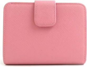 Prada Pre-owned Wallets, female, Pink, Size: ONE SIZE Pre-owned Vintage Wallet