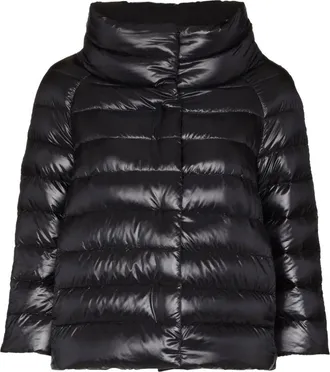 Herno Ultralight Quilted High-shine Puffer Jacket