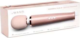OEM Le Wand - Masajeador Clitoriano De 34 Cm Con Cabezal M&oacute;vil, Potente Y Enchufable Roseg