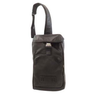 Coach Black Leather Sling Bag (Pre-Owned)