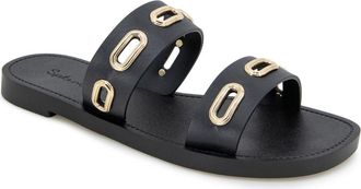 Splendid Linda Grommet Sandal in Black at Nordstrom Rack, Size 7