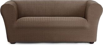 Eysa Funda de sofá 3 plazas chester/klippan bielástica marrón 70 - 130 cm