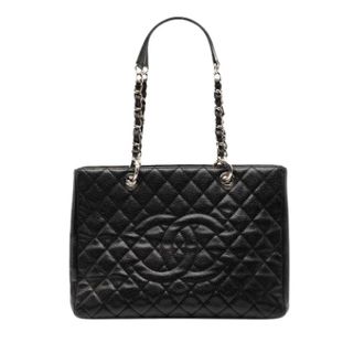 Chanel Bolso Tote de Cuero Pre-owned - Pre-owned - Mujer - Negro - ONE SIZE