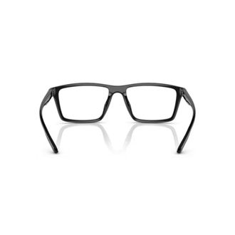 Emporio Armani 0ea4189u Rectangular Eyeglasses with Interchangeable Lenses and Cut-Out Details